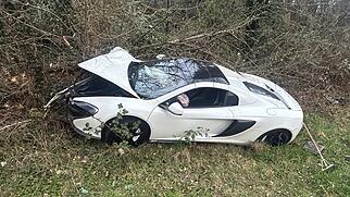 Leibstadt Autounfall McLaren