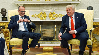 Friedrich Merz bei Donald Trump