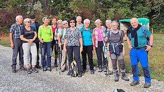 Senioren 60plus W&uuml;renlingen Wanderung