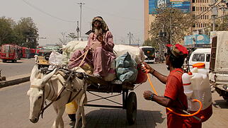 Hitzewelle Pakistan Karren