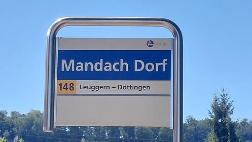 Die Haltestelle - Mandach Dorf