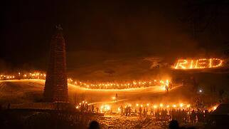 Funkenflug in Appenzell