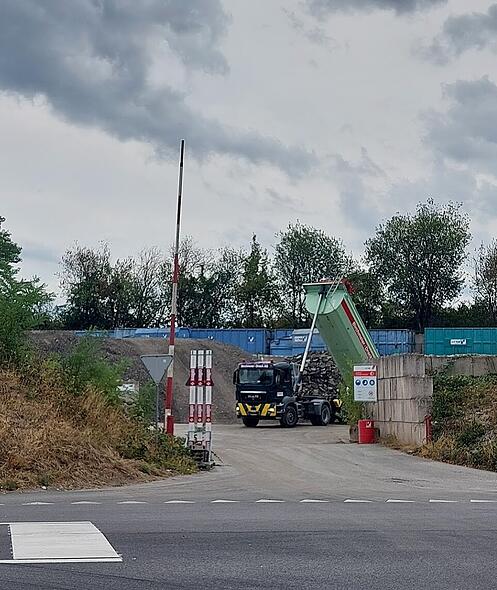 Baustoff-Recyclingplatz Hard