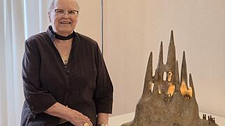 Skulptur in der Propstei