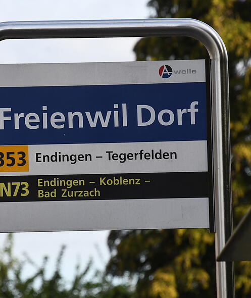 Die Haltestelle - Freienwil Dorf