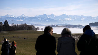 Bern Wetter Sonne Nebel