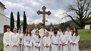 W&uuml;renlingen Aufnahme Ministranten