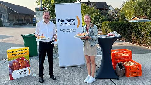 1.-August-Weggen Die Mitte