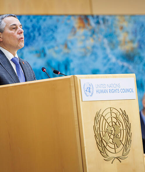 Genf Menschenrechte Cassis