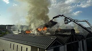 Brand Turnhalle D&auml;ttwil