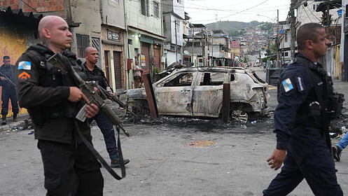 Rio de Janeiro Polizeieinsatz