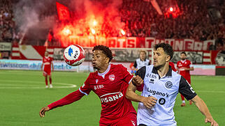 FUSSBALL, SUPER LEAGUE, MEISTERSCHAFT, SAISON 2025/26, FC THUN, FC LUGANO, FCL,