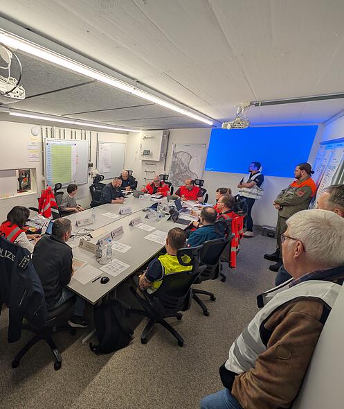 &Uuml;bung Bev&ouml;lkerungsschutz