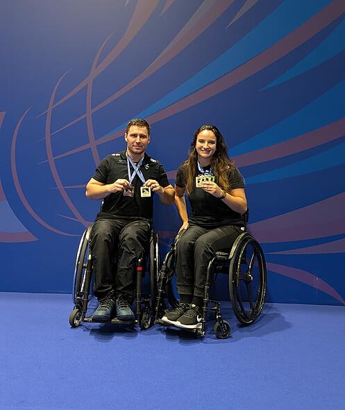 Para-Badminton EM Ehepaar Olgiati Para-Badminton EM Ehepaar Olgiati