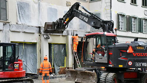 Handarbeit in der Schwertgasse