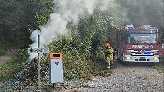 Brand Waldrand Koblenz