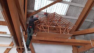 V&ouml;geli Holzbau Rettung Modell