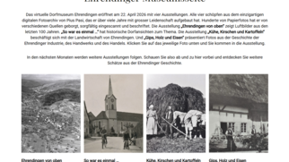 Virtuelles Dorfmuseum Ehrendingen