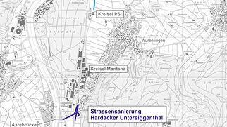 Strassenprojekte Unteres Aaretal