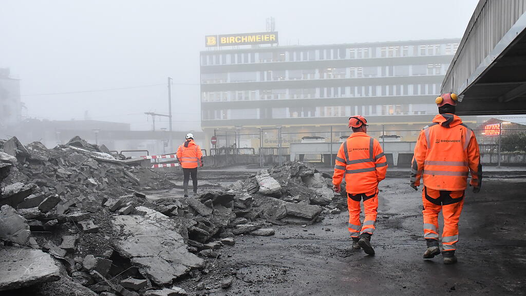 R&uuml;ckbau Migros-Parkhaus