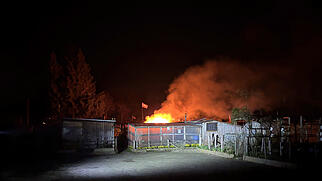 Strengelbach Brand Gartenh&auml;uschen