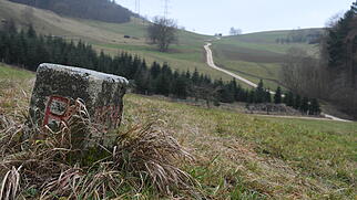 Grenzsteine Wanderung