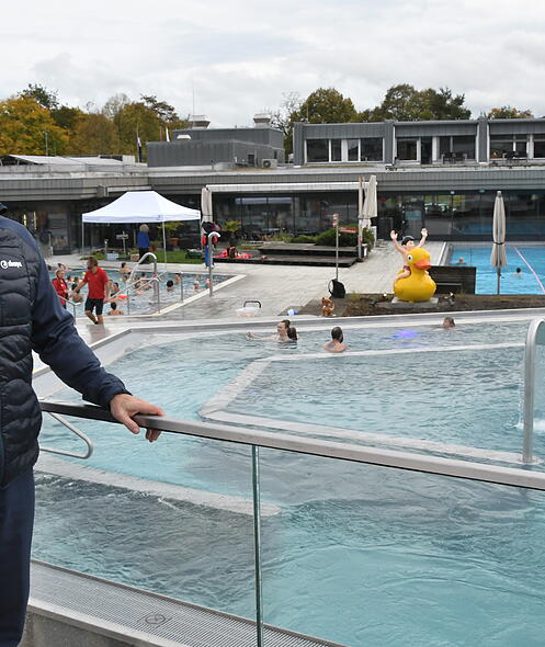 Einweihung Fliessbecken Thermalbad Einweihung Fliessbecken Thermalbad