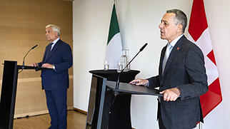 Schweiz Italien Gipfel Genf