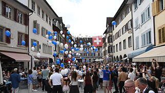 Er&ouml;ffnung Schwertgasse