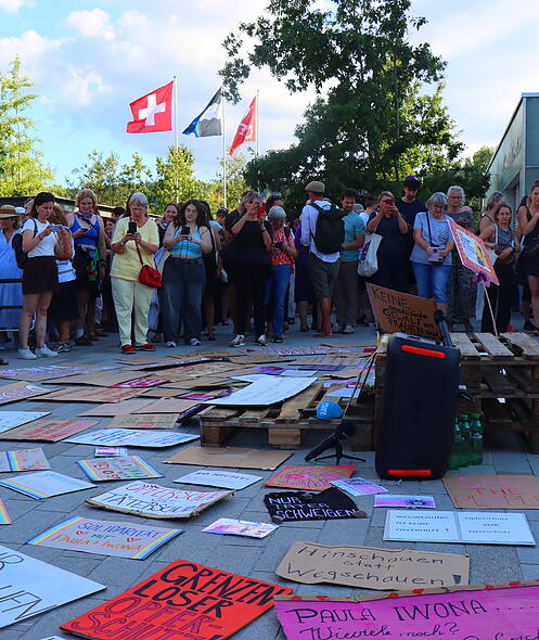 Mahnwache Untersiggenthal