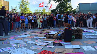 Mahnwache Untersiggenthal