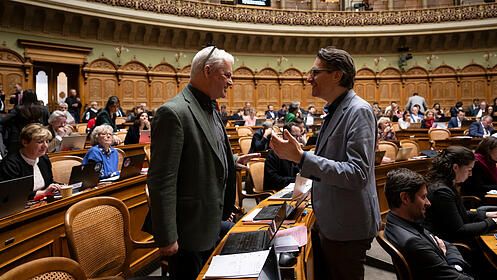 Budgetberatung Parlament