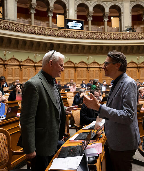 Budgetberatung Parlament
