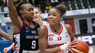 , CHE GBR, SCHWEIZ GROSSBRITANNIEN, BASKETBALL, FRAUEN, QUALIFIKATION, EUROBASKET 2027, BASKETBALL EM, BASKETBALL EUROPAMEISTERSCHAFTEN,