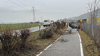 Wohlen Unfall Dach Unaufmerksamkeit