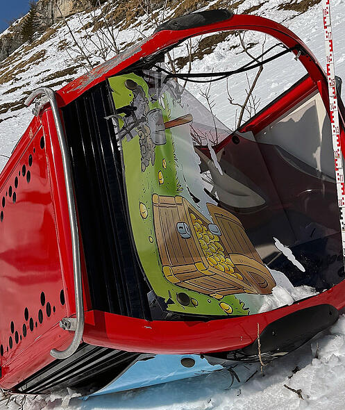 Titlis Gondel Absturz