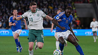 ITALY NORTHERN IRELAND WCUP SOCCER