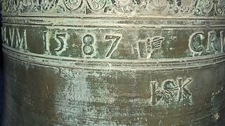Klingnauer Glocke von 1587