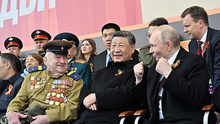 Russland Milit&auml;rparade