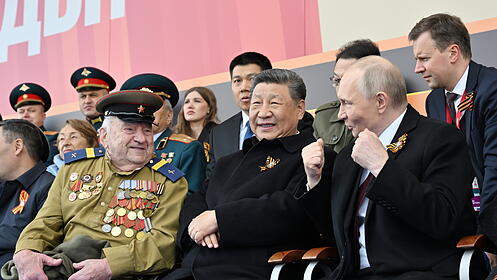 Russland Milit&auml;rparade