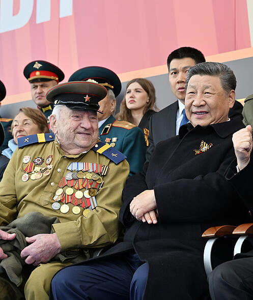 Russland Militärparade
