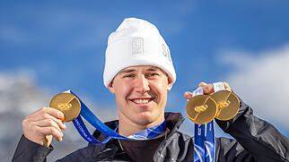 SKI ALPIN, MAENNER, GOLDMEDAILLE, GOLDMEDAILLENGEWINNER, OLYMPIASIEGER, OLYMPIA, OLY, OLYMPIA MILANO CORTINA 2026, OLYMPISCHE WINTERSPIELE, OLYMPISCHE SPIELE