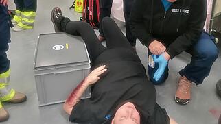 &Uuml;bung Sanit&auml;tsverein Leuggern